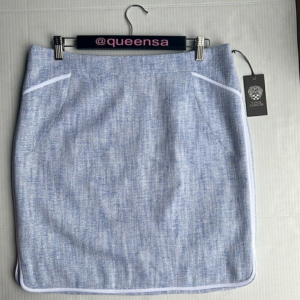 Vince Camuto skirt in Callassic Blue